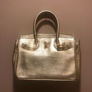 Gold mini Italy Handbag